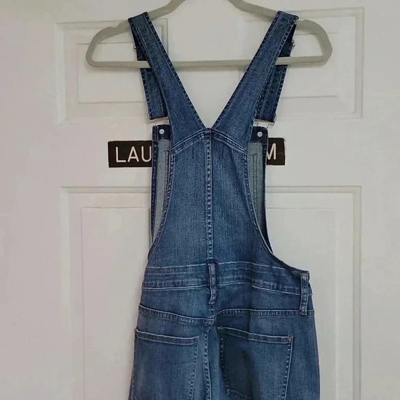 Madewell Med The Skinny Overalls Jeans Kemp Wash Strech Denim H5926 - Picture 7 of 10